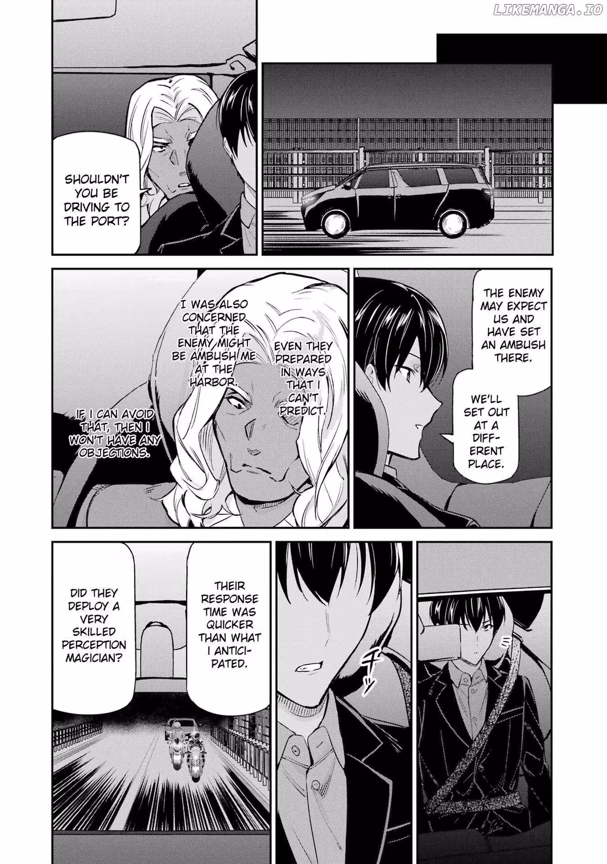 Read The Irregular at Magic High School: Master Clans Summit chapter 45 image 1 on Lezhin