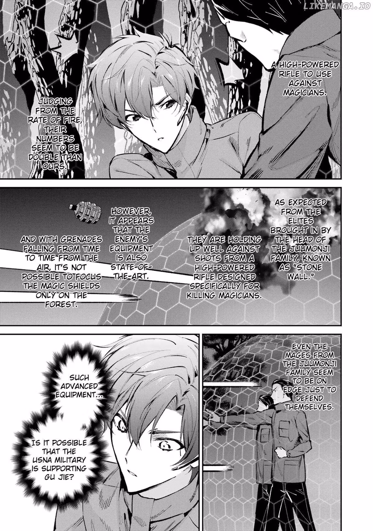 Read The Irregular at Magic High School: Master Clans Summit chapter 47 image 22 on Lezhin