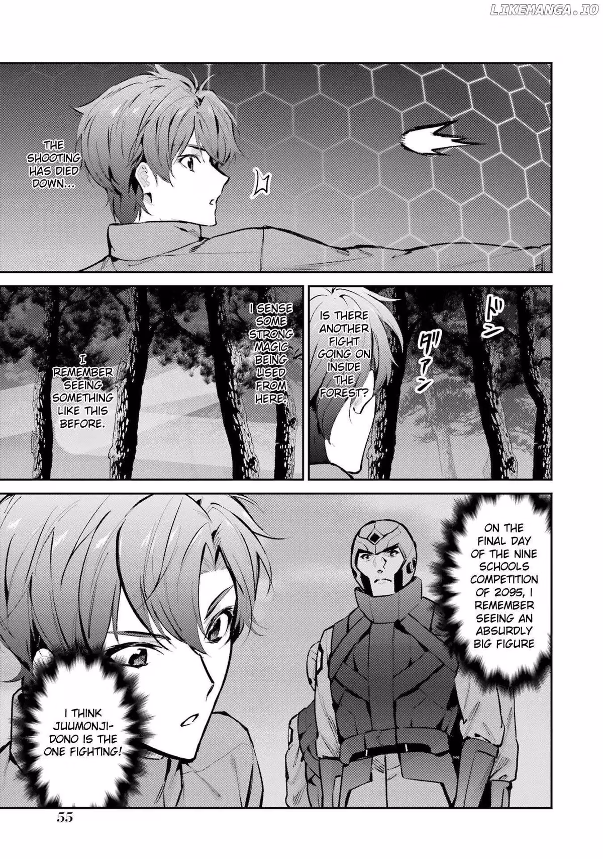 Read The Irregular at Magic High School: Master Clans Summit chapter 47 image 32 on Lezhin