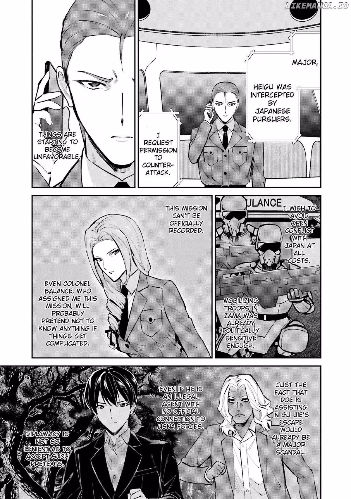 Read The Irregular at Magic High School: Master Clans Summit chapter 47 image 4 on Lezhin