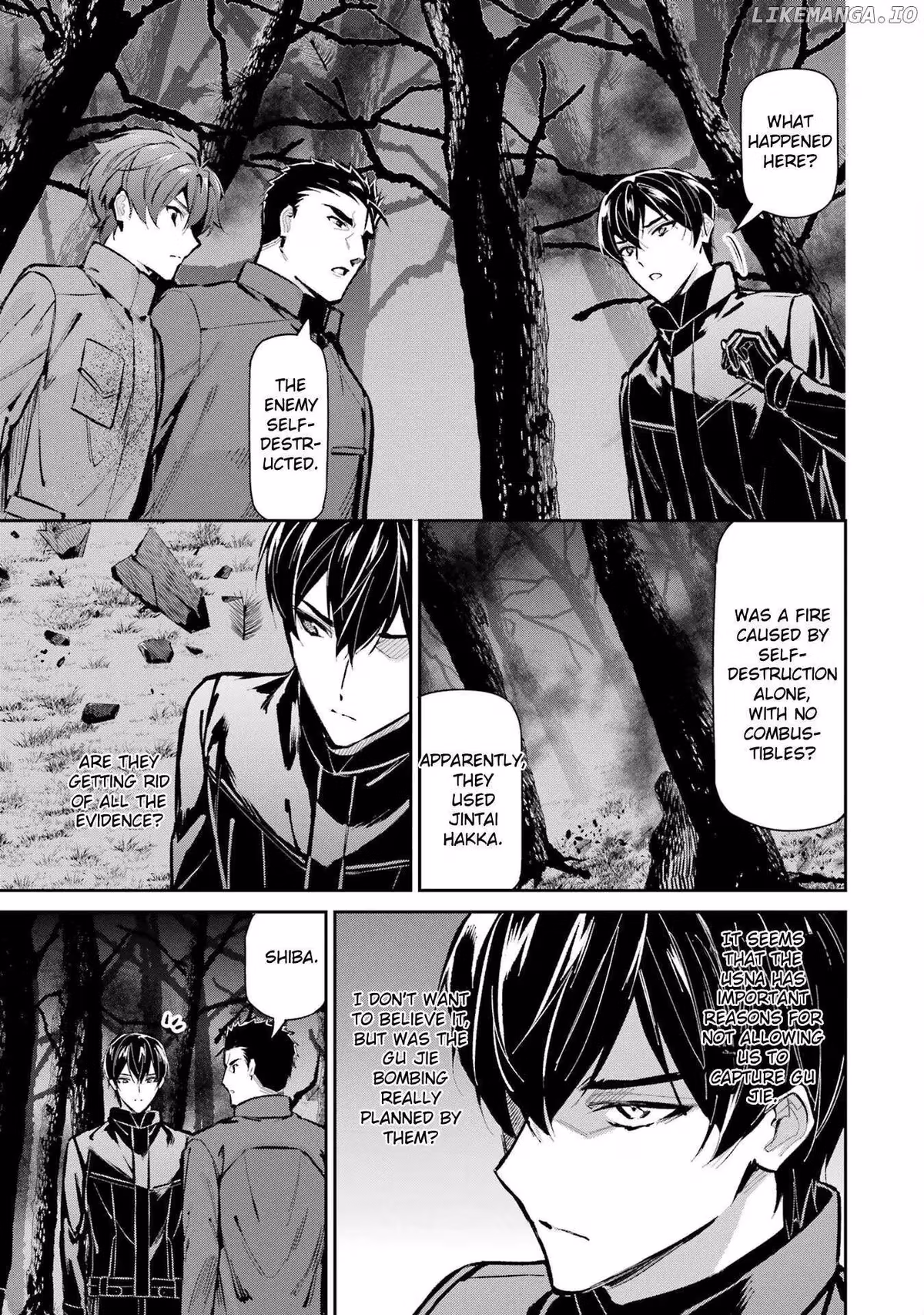 Read The Irregular at Magic High School: Master Clans Summit chapter 48 image 14 on Lezhin