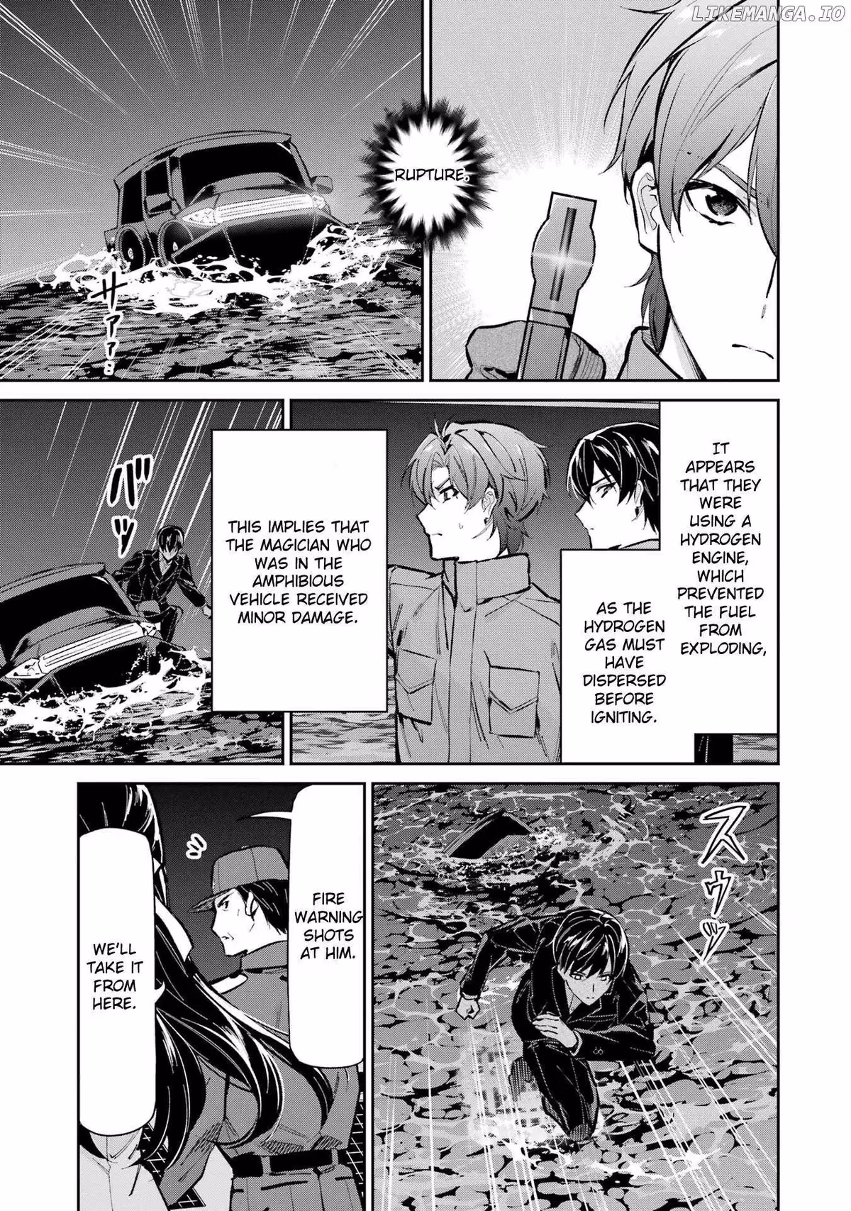 Read The Irregular at Magic High School: Master Clans Summit chapter 49 image 16 on Lezhin