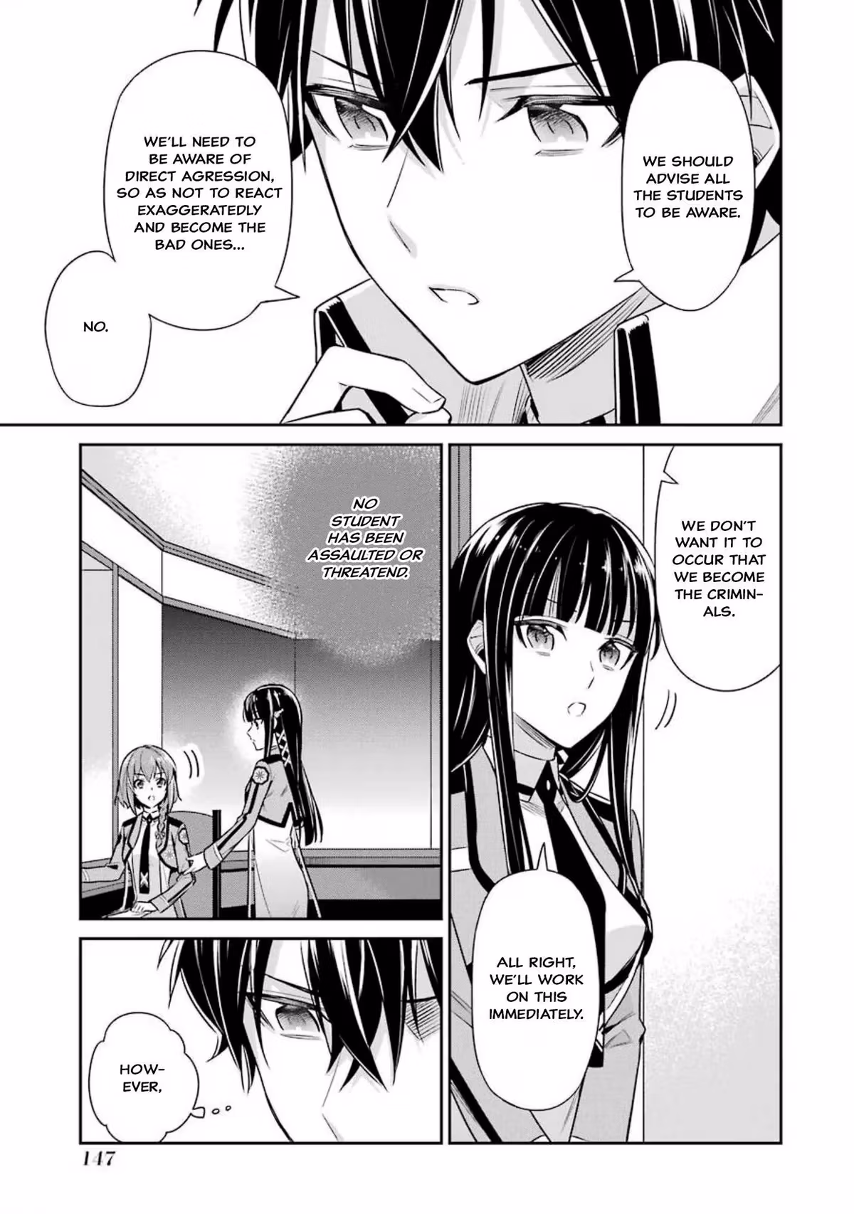 Read The Irregular at Magic High School: Master Clans Summit chapter 5 image 29 on Lezhin