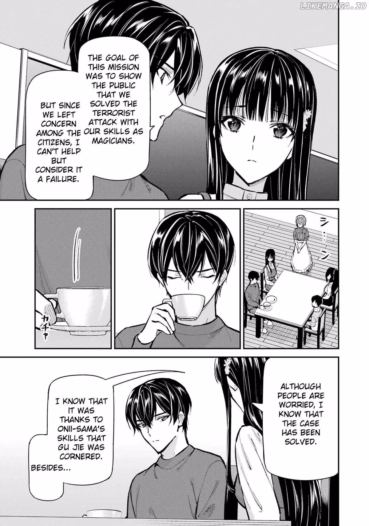 Read The Irregular at Magic High School: Master Clans Summit chapter 50 image 16 on Lezhin
