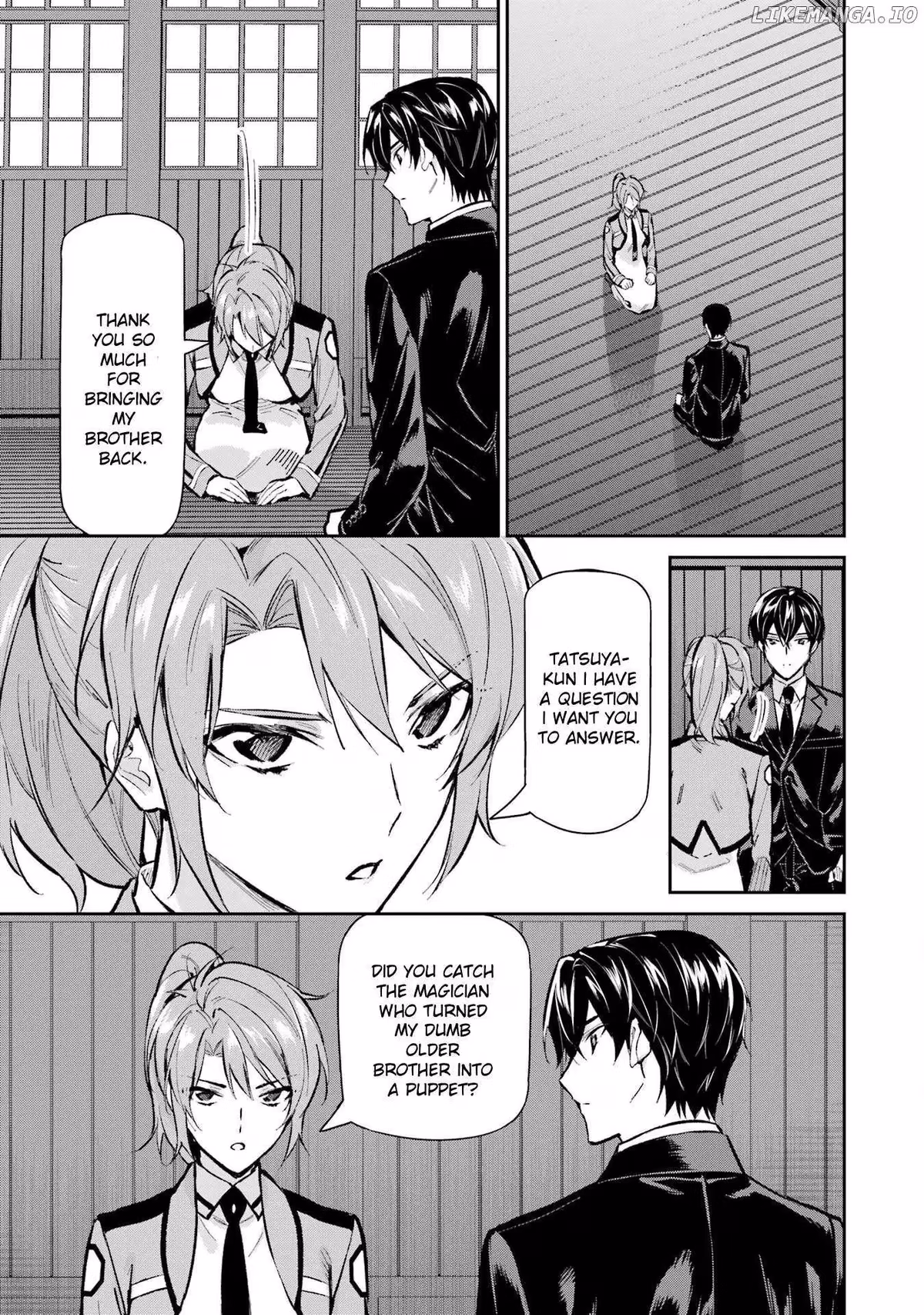 Read The Irregular at Magic High School: Master Clans Summit chapter 51 image 12 on Lezhin
