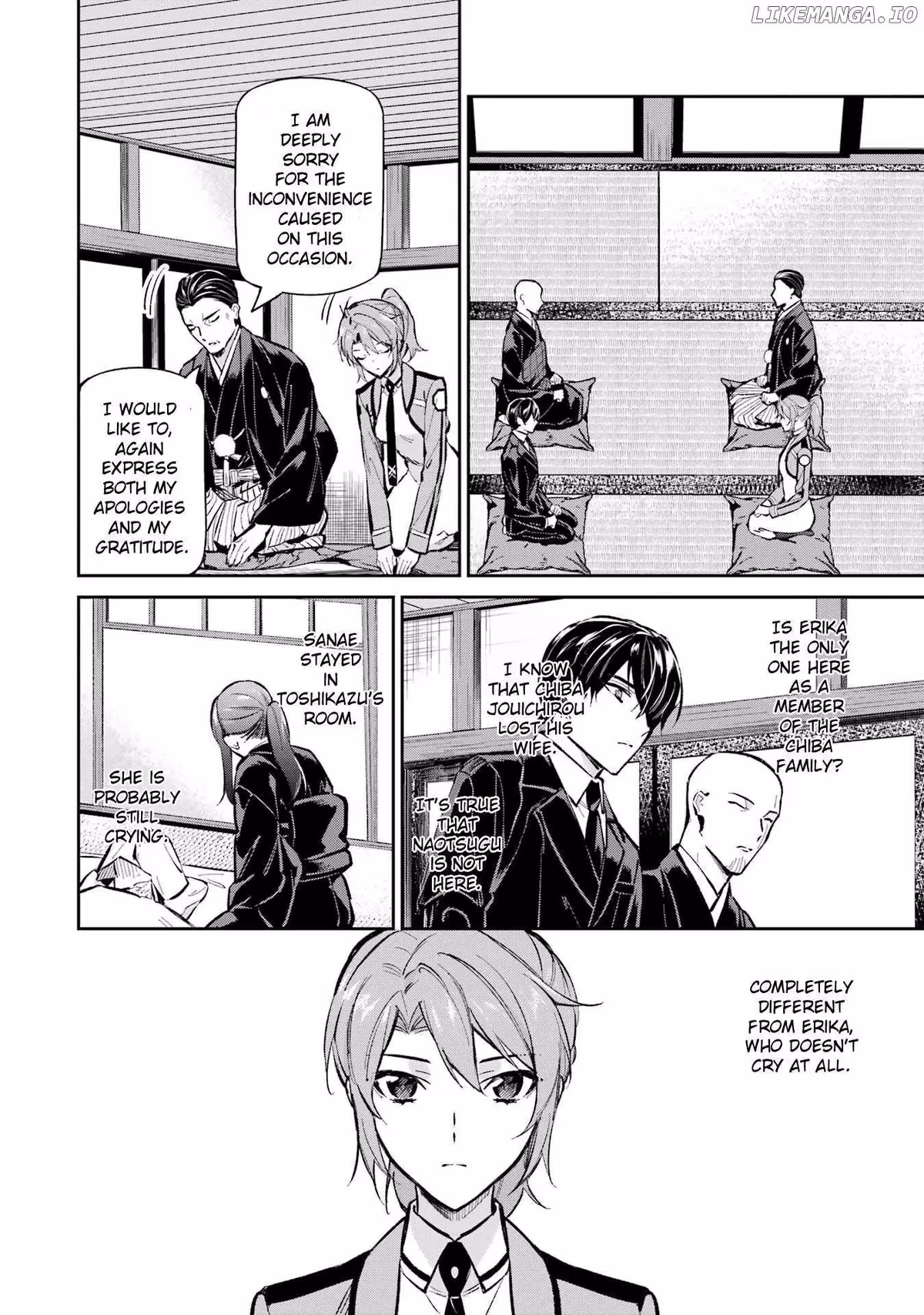 Read The Irregular at Magic High School: Master Clans Summit chapter 51 image 7 on Lezhin