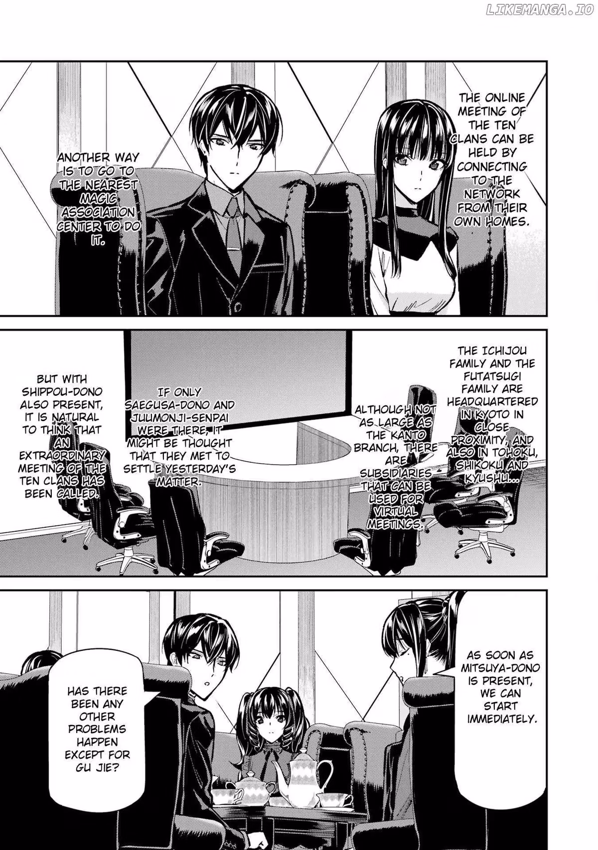 Read The Irregular at Magic High School: Master Clans Summit chapter 52 image 22 on Lezhin