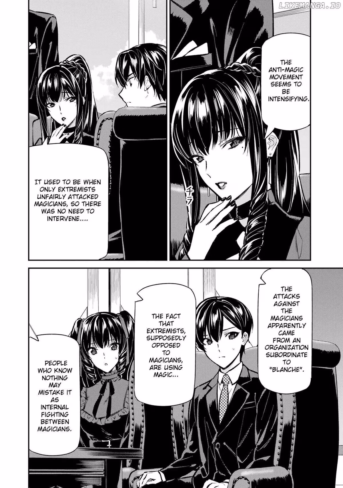 Read The Irregular at Magic High School: Master Clans Summit chapter 52 image 23 on Lezhin