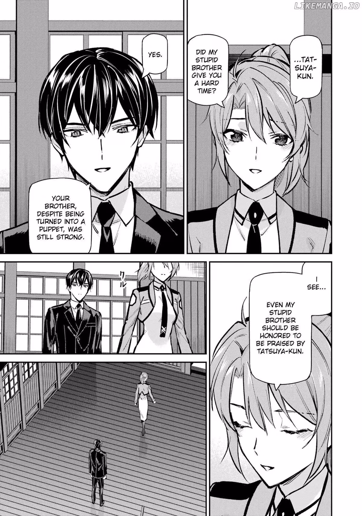 Read The Irregular at Magic High School: Master Clans Summit chapter 52 image 4 on Lezhin