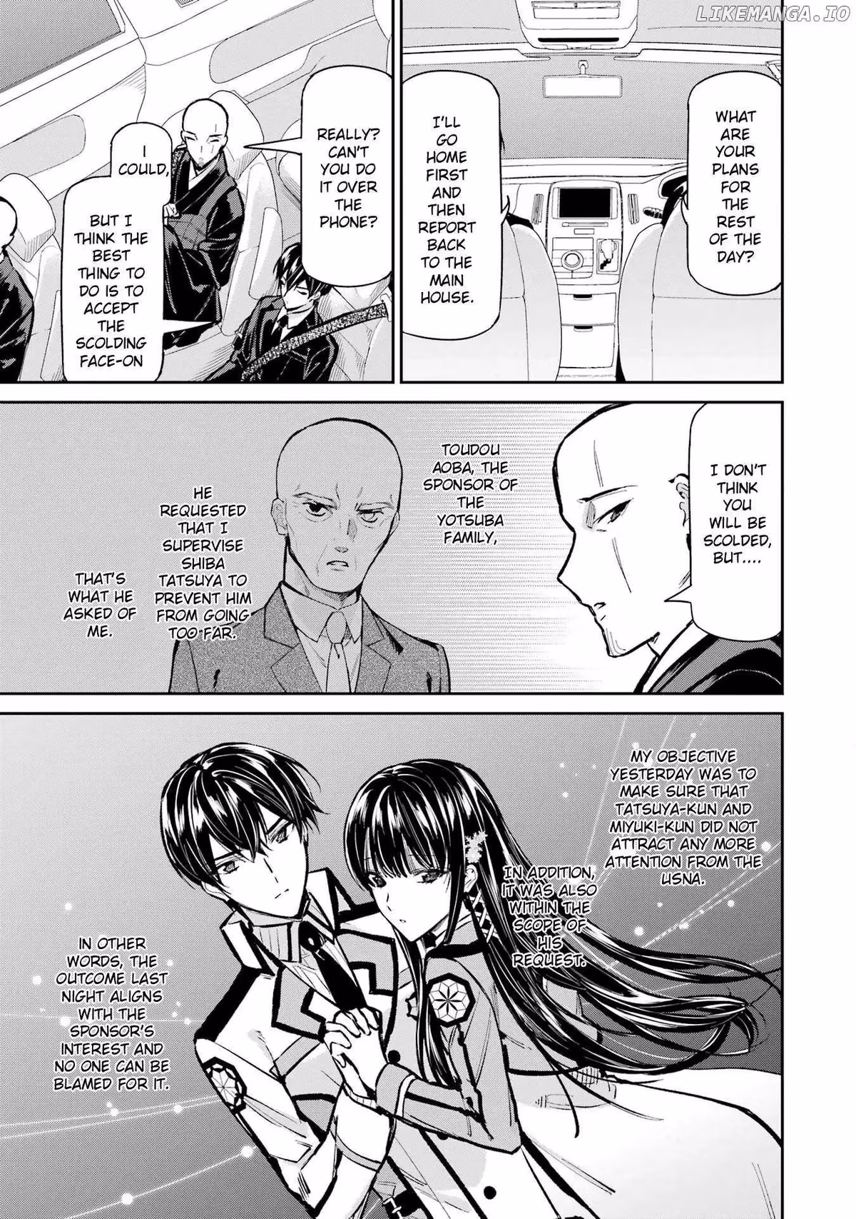 Read The Irregular at Magic High School: Master Clans Summit chapter 52 image 6 on Lezhin
