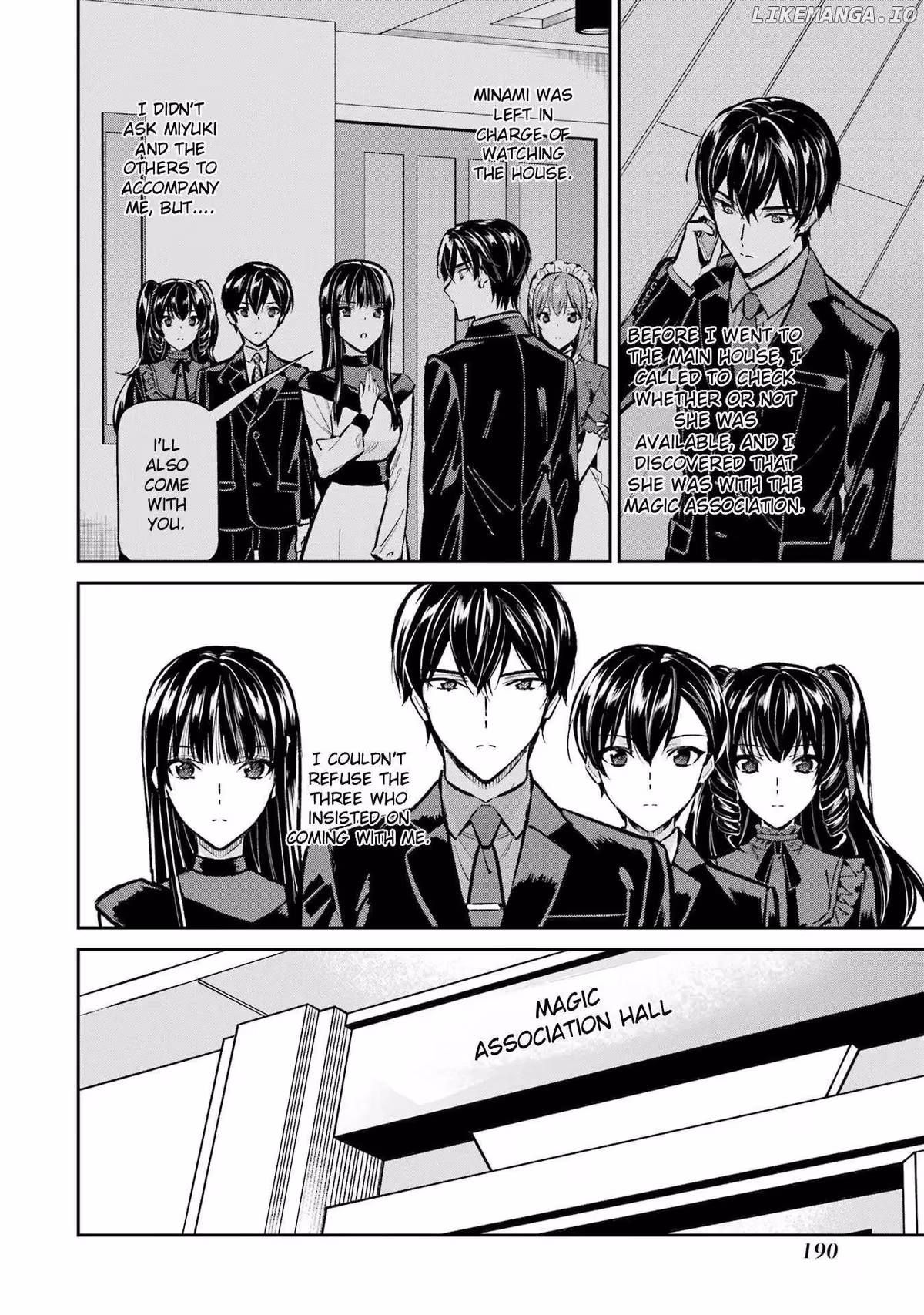 Read The Irregular at Magic High School: Master Clans Summit chapter 52 image 9 on Lezhin