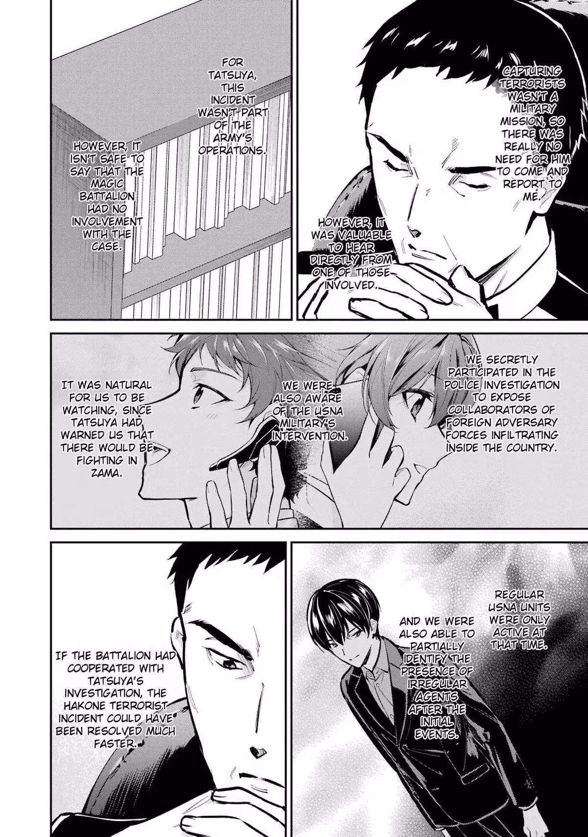 Read The Irregular at Magic High School: Master Clans Summit chapter 53 image 3 on Lezhin
