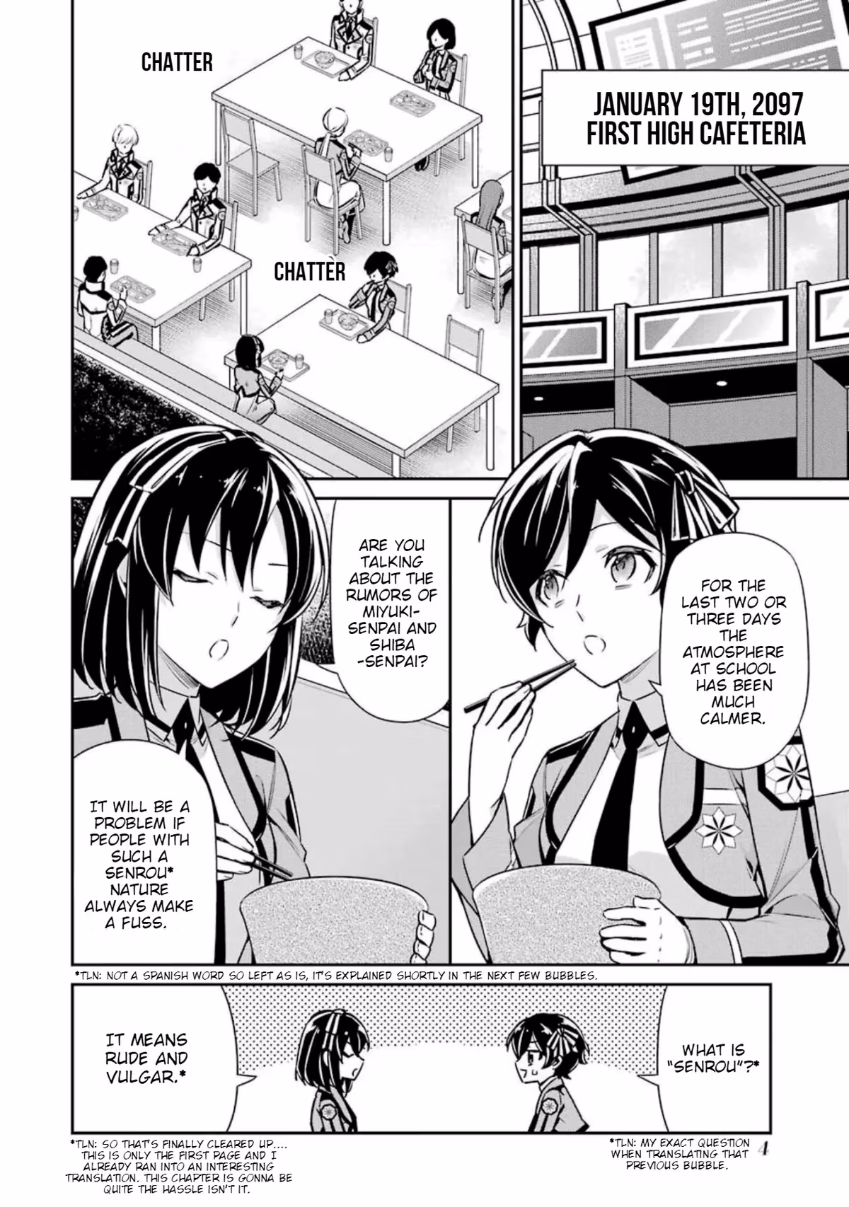 Read The Irregular at Magic High School: Master Clans Summit chapter 6 image 3 on Lezhin