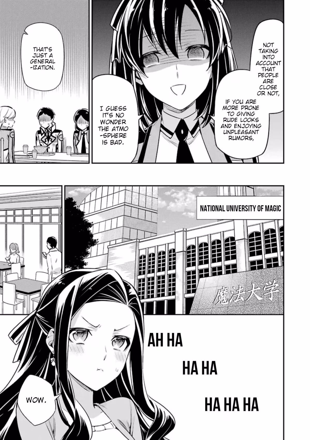 Read The Irregular at Magic High School: Master Clans Summit chapter 6 image 6 on Lezhin