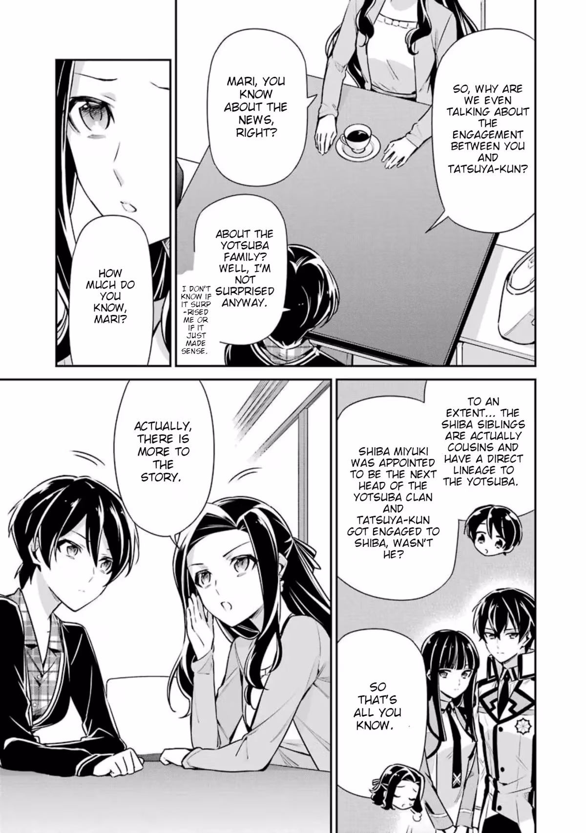 Read The Irregular at Magic High School: Master Clans Summit chapter 6 image 8 on Lezhin