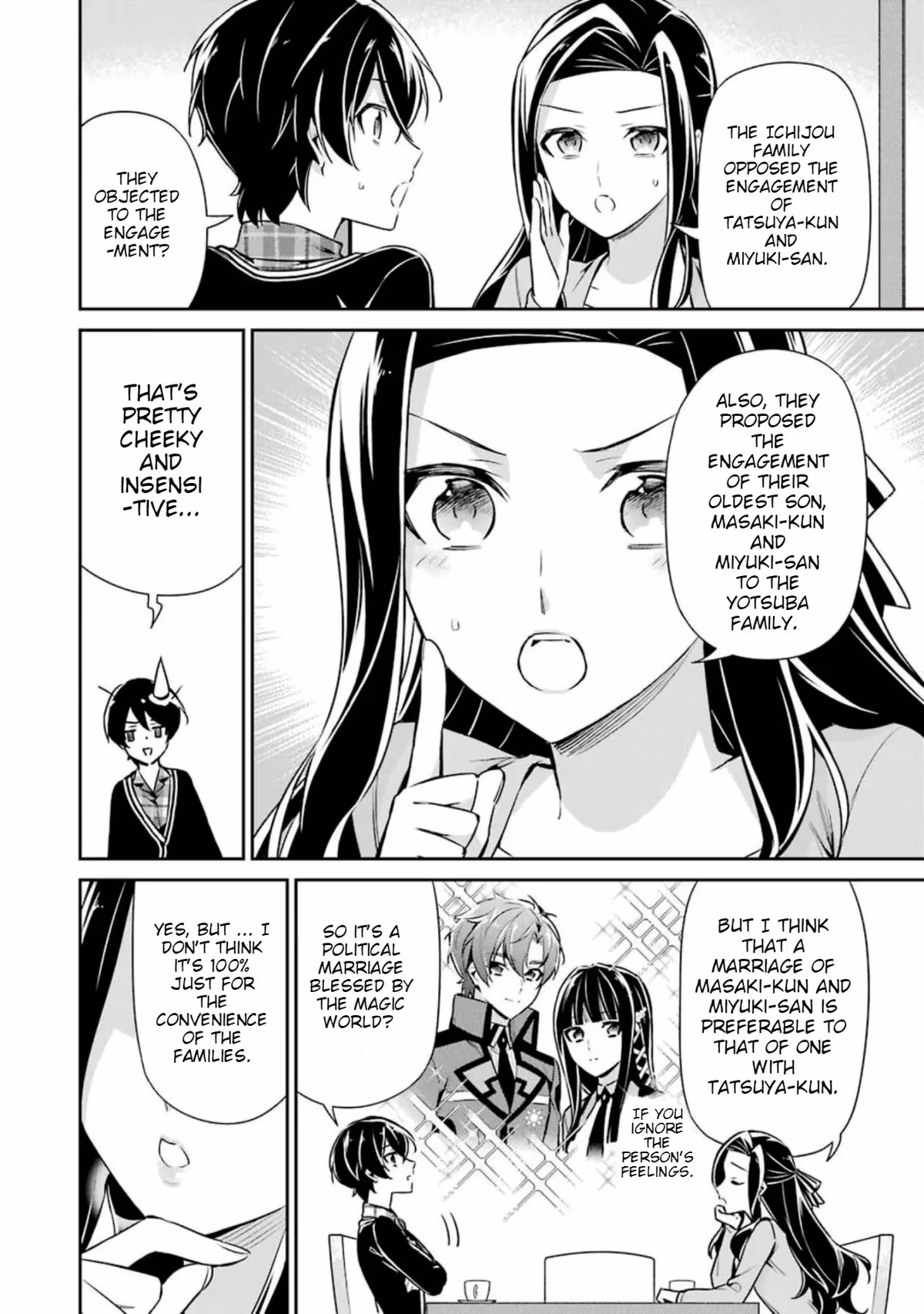 Read The Irregular at Magic High School: Master Clans Summit chapter 6 image 9 on Lezhin