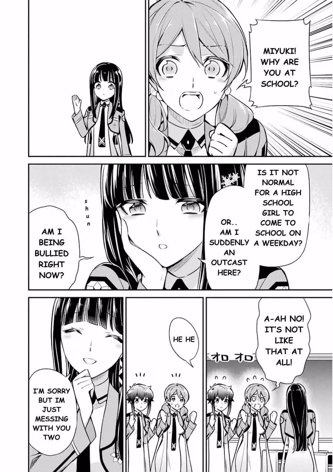 Read The Irregular at Magic High School: Master Clans Summit chapter 9 image 12 on Lezhin