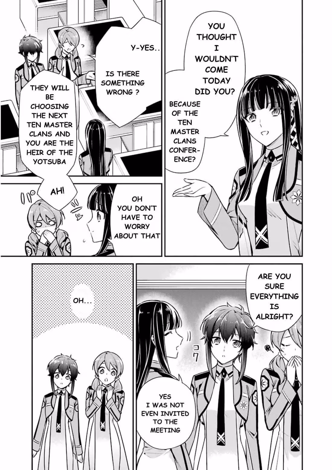 Read The Irregular at Magic High School: Master Clans Summit chapter 9 image 13 on Lezhin