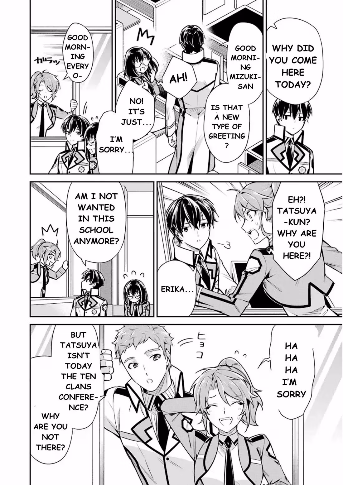 Read The Irregular at Magic High School: Master Clans Summit chapter 9 image 16 on Lezhin