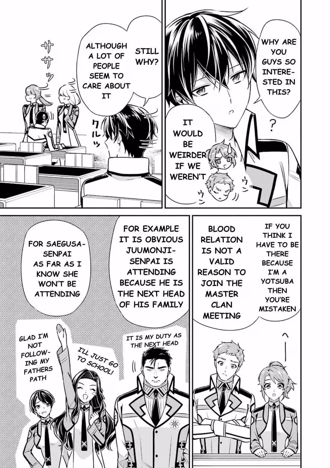Read The Irregular at Magic High School: Master Clans Summit chapter 9 image 17 on Lezhin