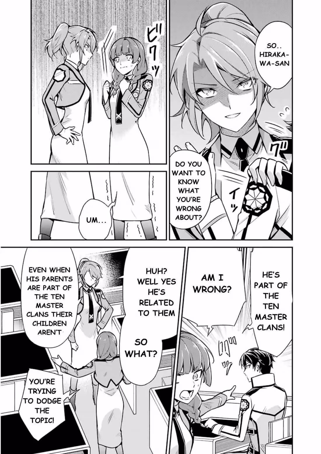Read The Irregular at Magic High School: Master Clans Summit chapter 9 image 23 on Lezhin
