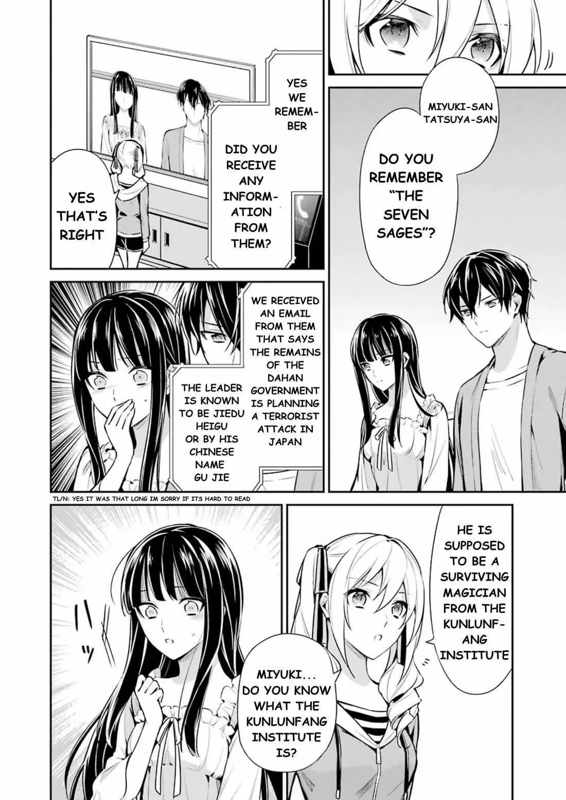 Read The Irregular at Magic High School: Master Clans Summit chapter 9 image 4 on Lezhin