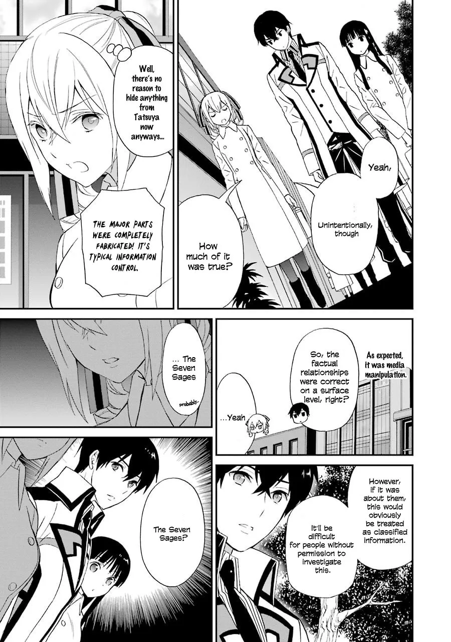 Read The Irregular At Magic High School: Visitor Arc chapter 17 image 13 on Lezhin