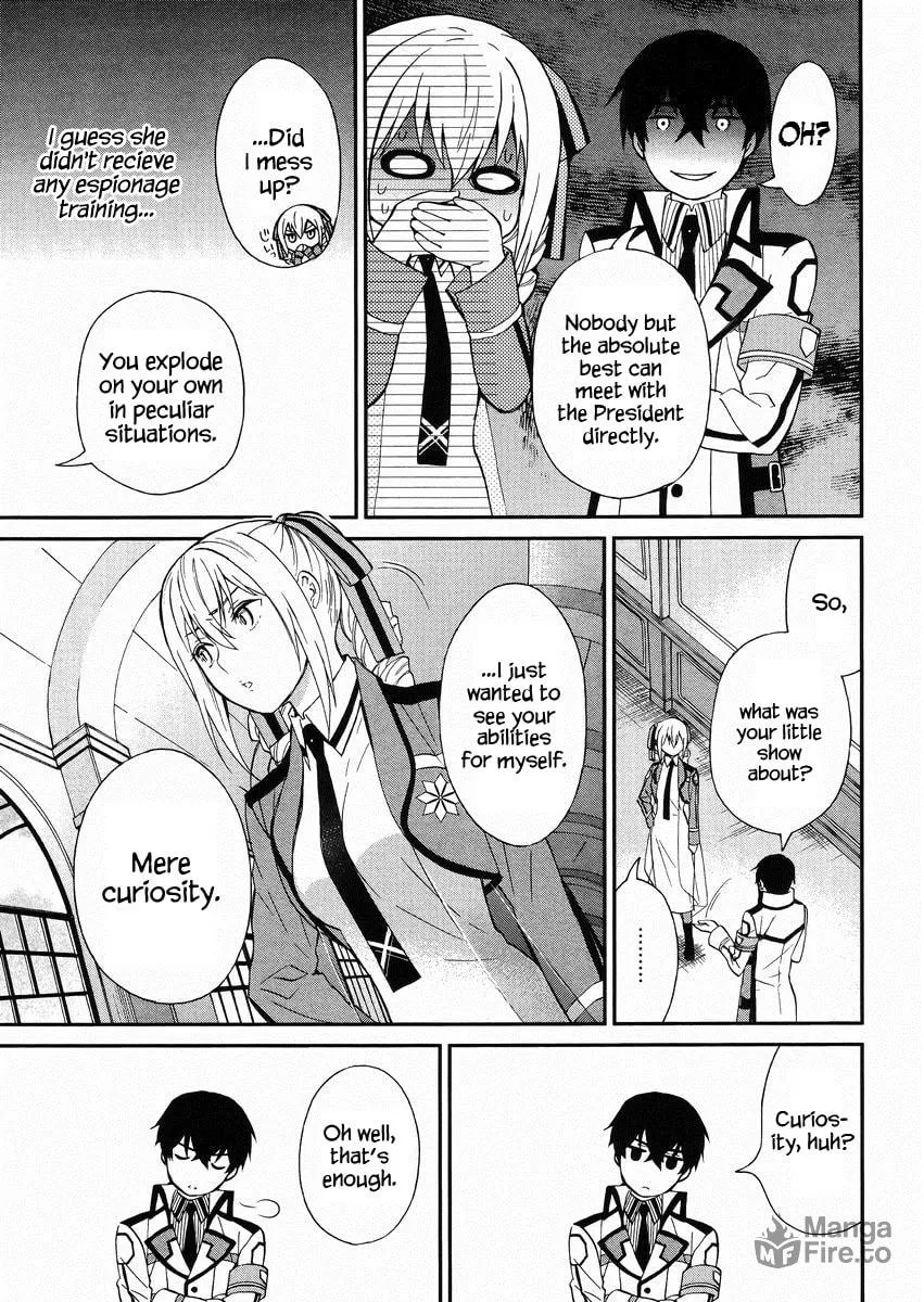 Read The Irregular At Magic High School: Visitor Arc chapter 3 image 17 on Lezhin
