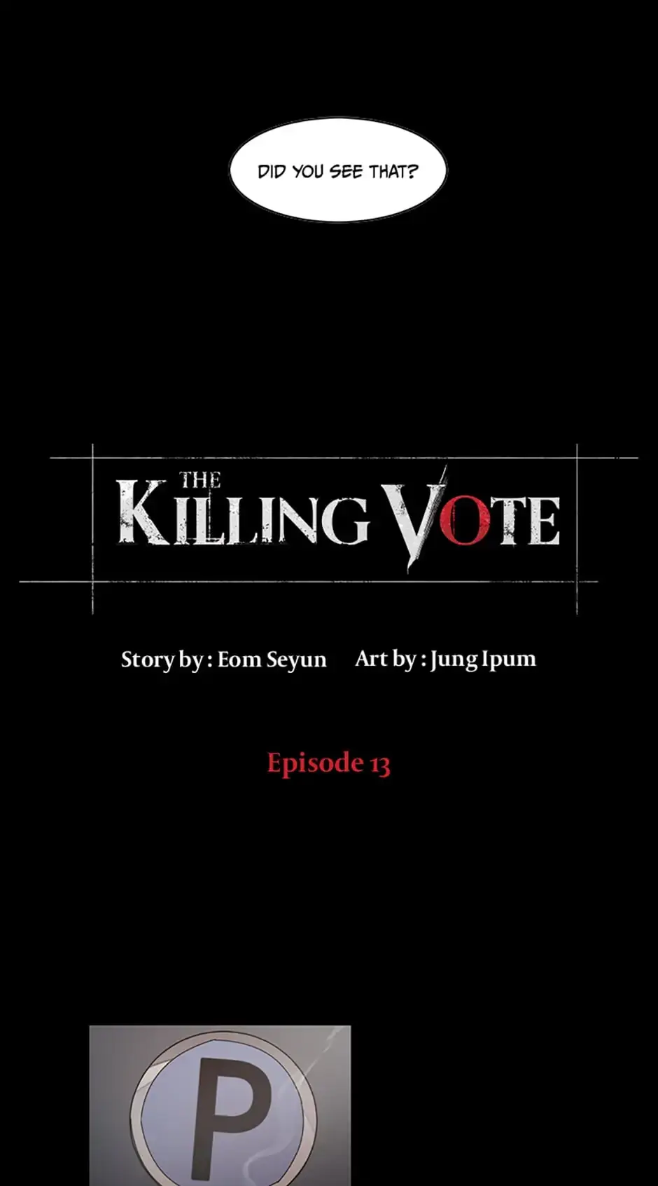 Read The Killing Vote chapter 13 image 1 on Lezhin