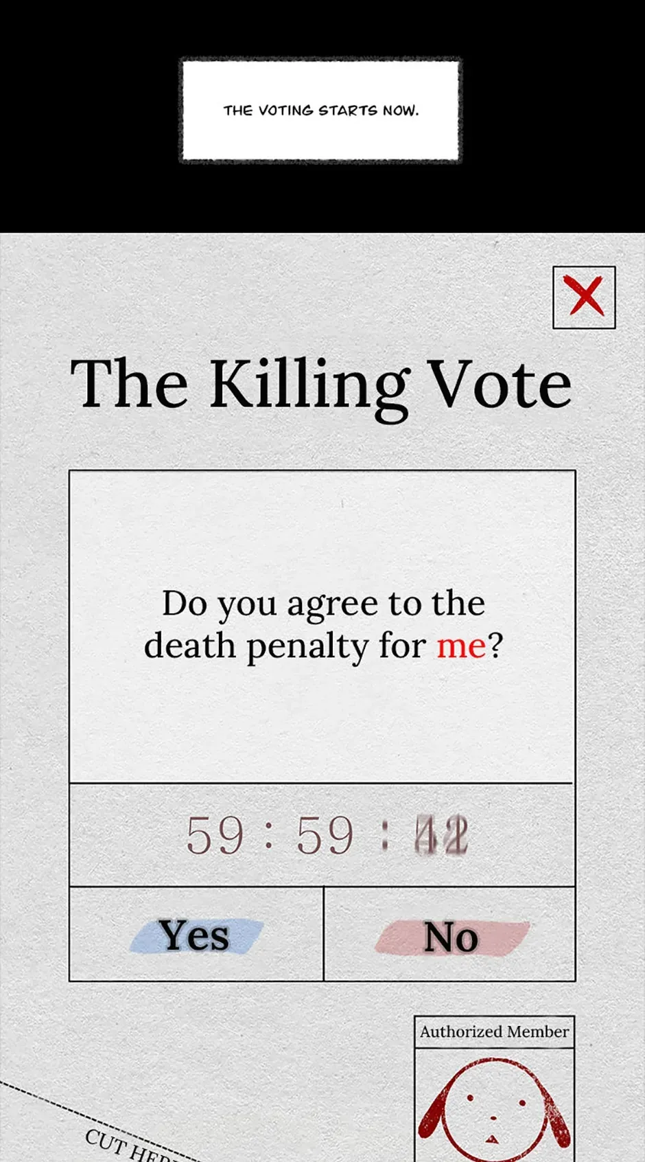 Read The Killing Vote chapter 35 image 32 on Lezhin