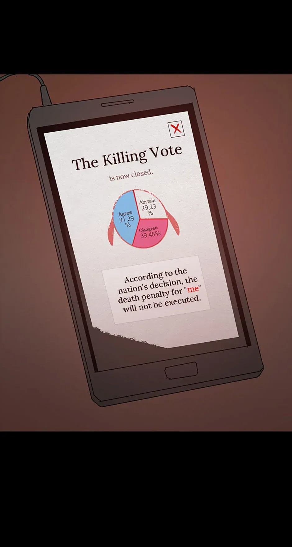 Read The Killing Vote chapter 36 image 26 on Lezhin