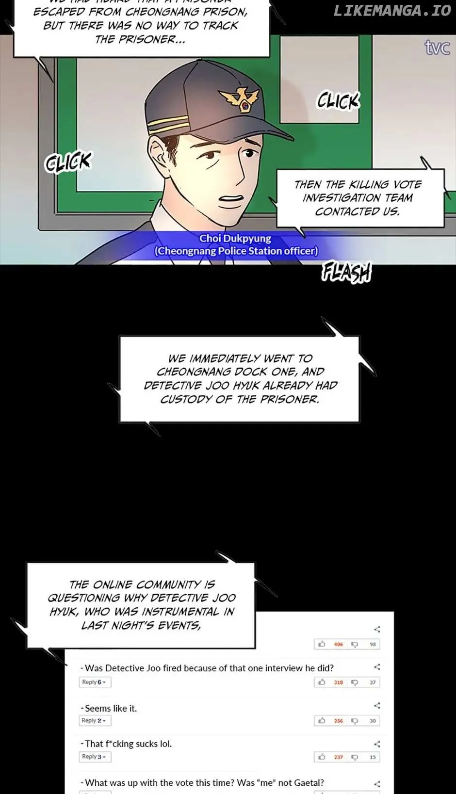 Read The Killing Vote chapter 40 image 8 on Lezhin