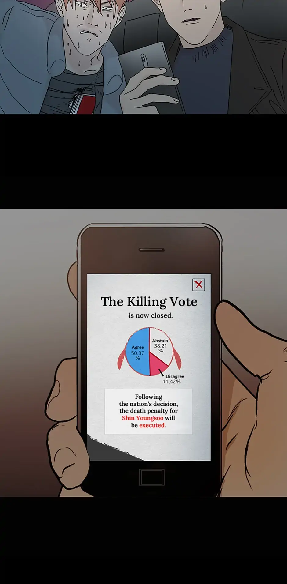 Read The Killing Vote chapter 8 image 11 on Lezhin