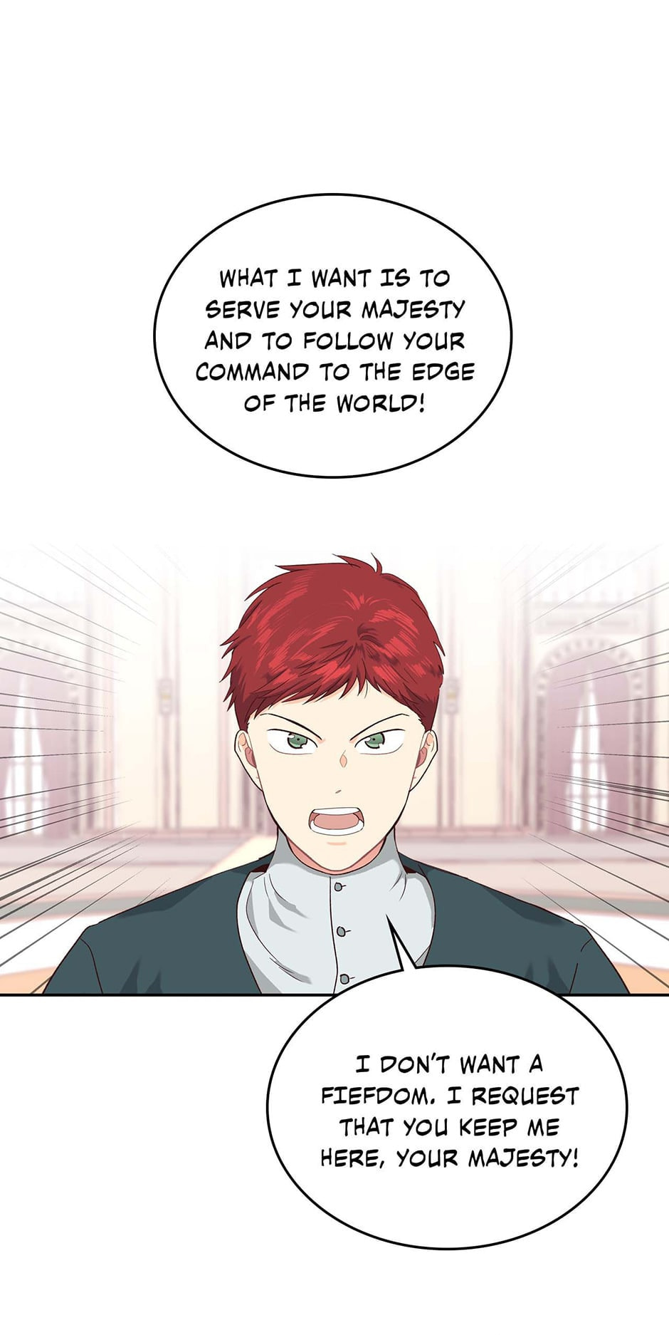 Read The Knight and Her Emperor chapter 13 image 0 on Lezhin