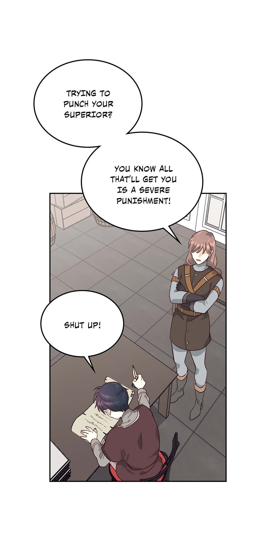 Read The Knight and Her Emperor chapter 13 image 33 on Lezhin