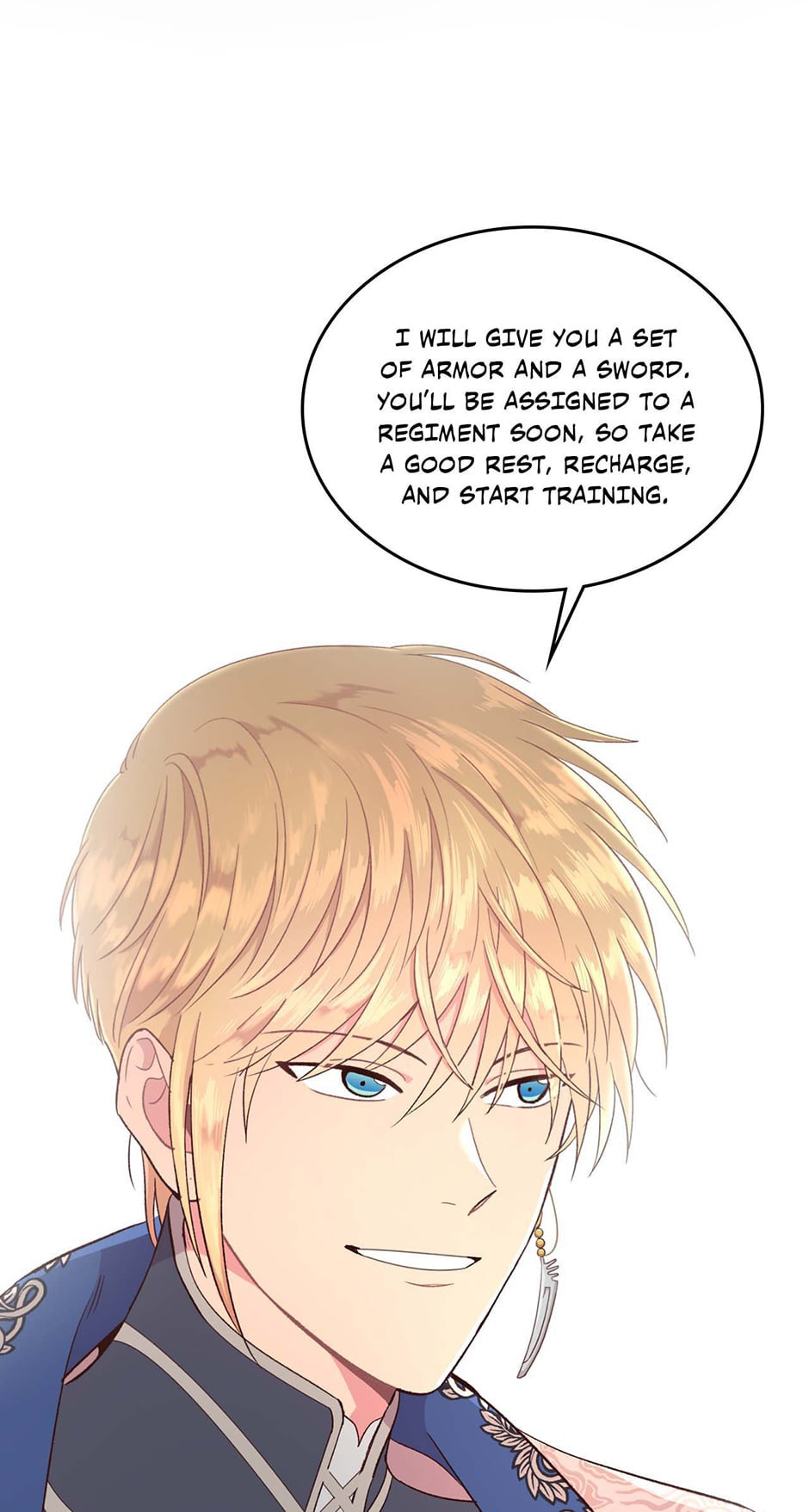 Read The Knight and Her Emperor chapter 13 image 8 on Lezhin