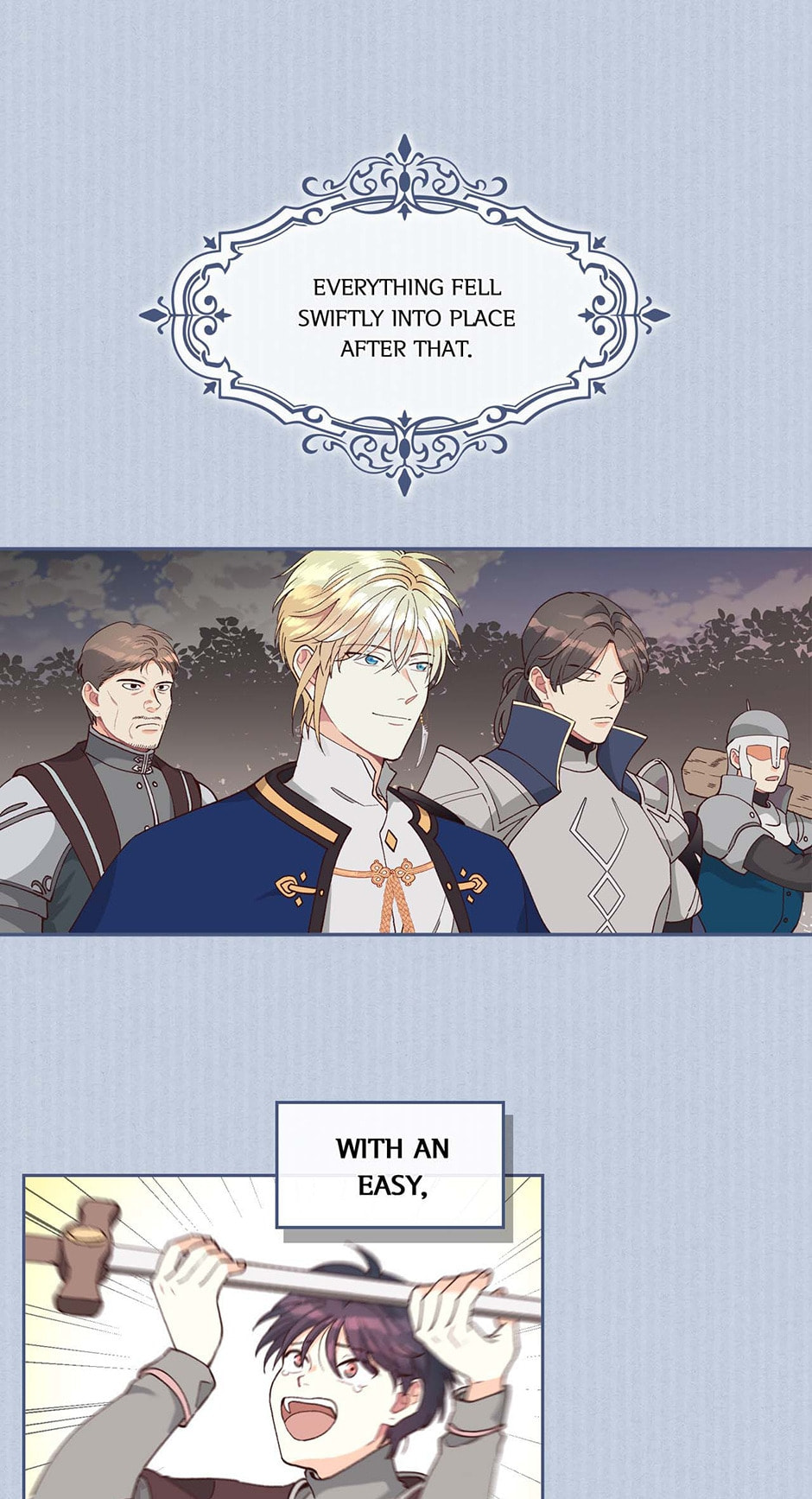 Read The Knight and Her Emperor chapter 21 image 0 on Lezhin