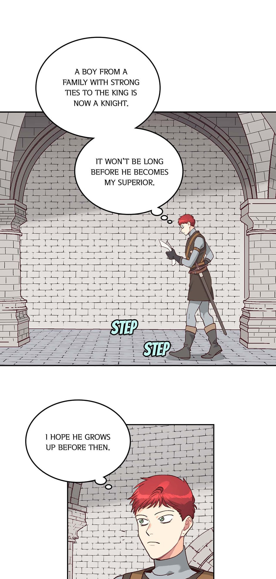 Read The Knight and Her Emperor chapter 21 image 10 on Lezhin