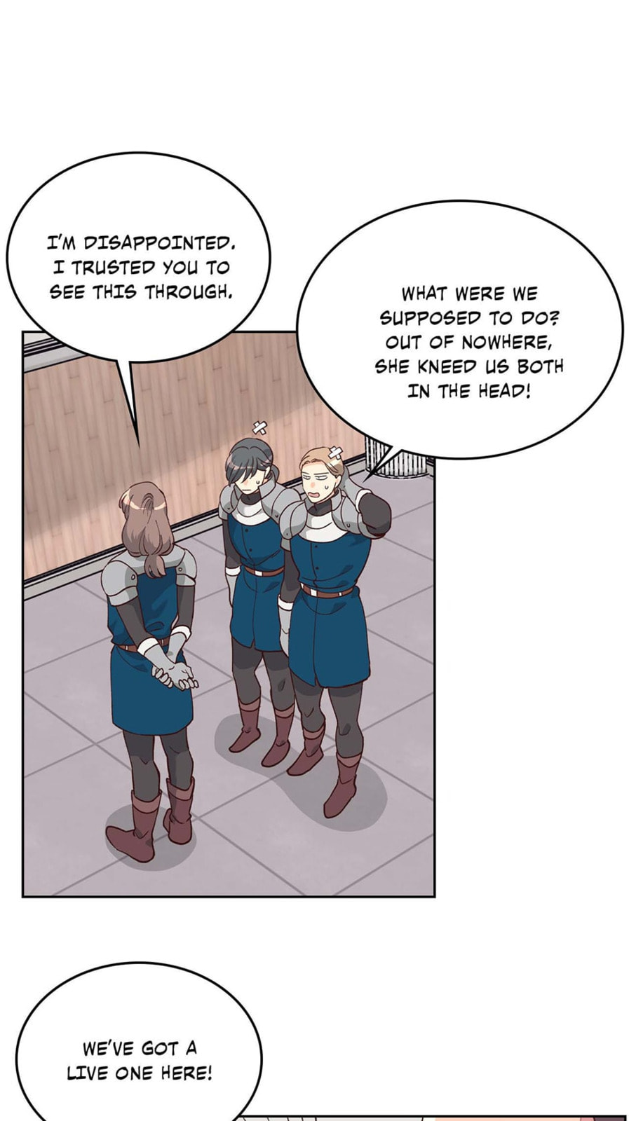 Read The Knight and Her Emperor chapter 21 image 27 on Lezhin