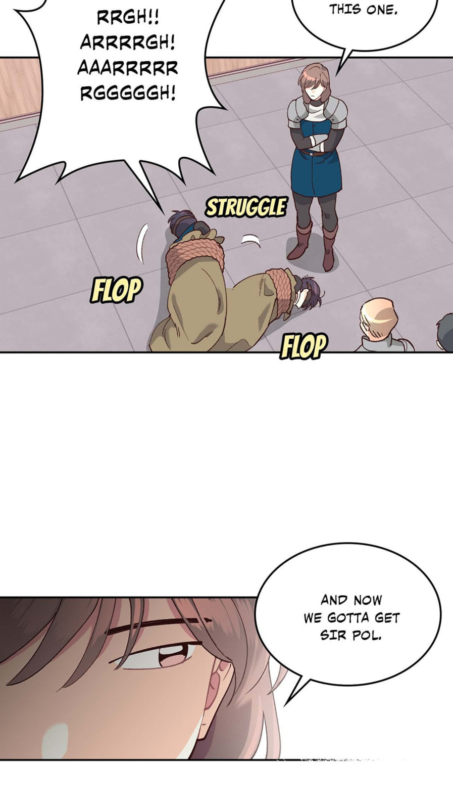 Read The Knight and Her Emperor chapter 21 image 31 on Lezhin