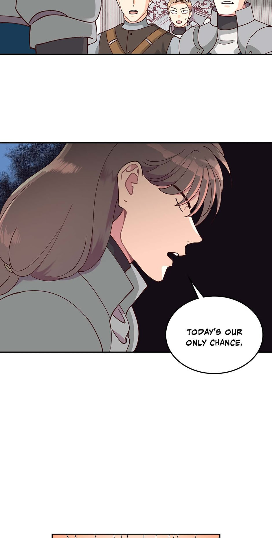 Read The Knight and Her Emperor chapter 21 image 33 on Lezhin
