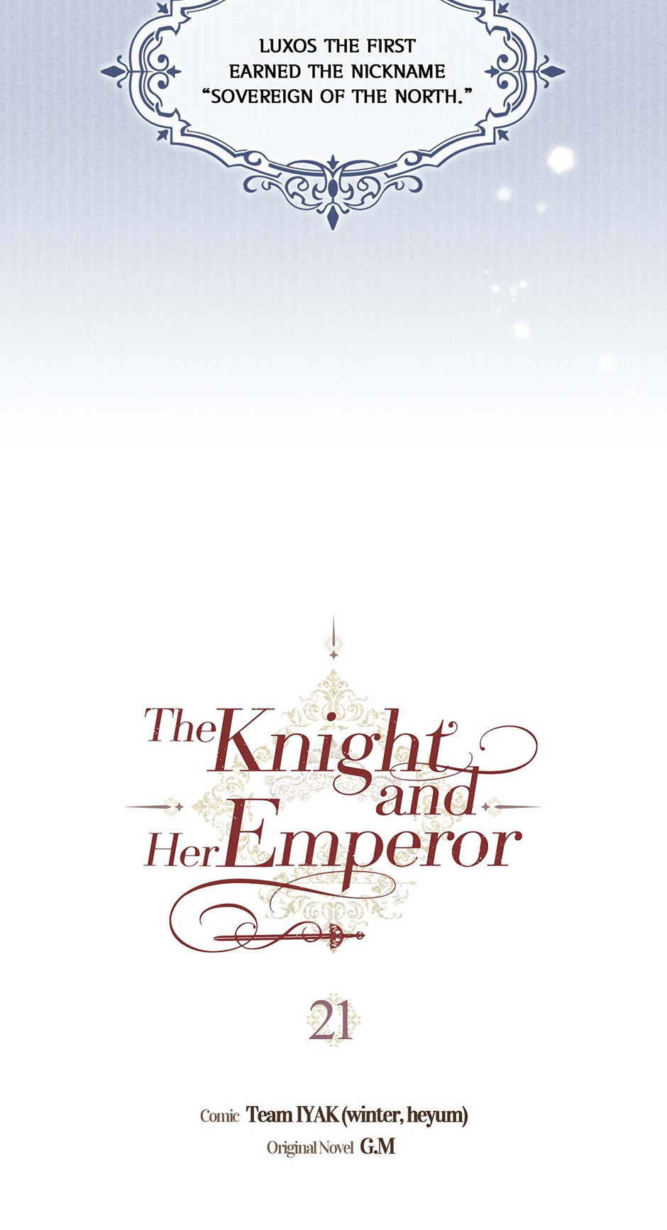 Read The Knight and Her Emperor chapter 21 image 4 on Lezhin