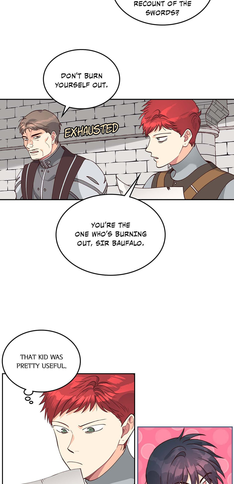 Read The Knight and Her Emperor chapter 21 image 8 on Lezhin