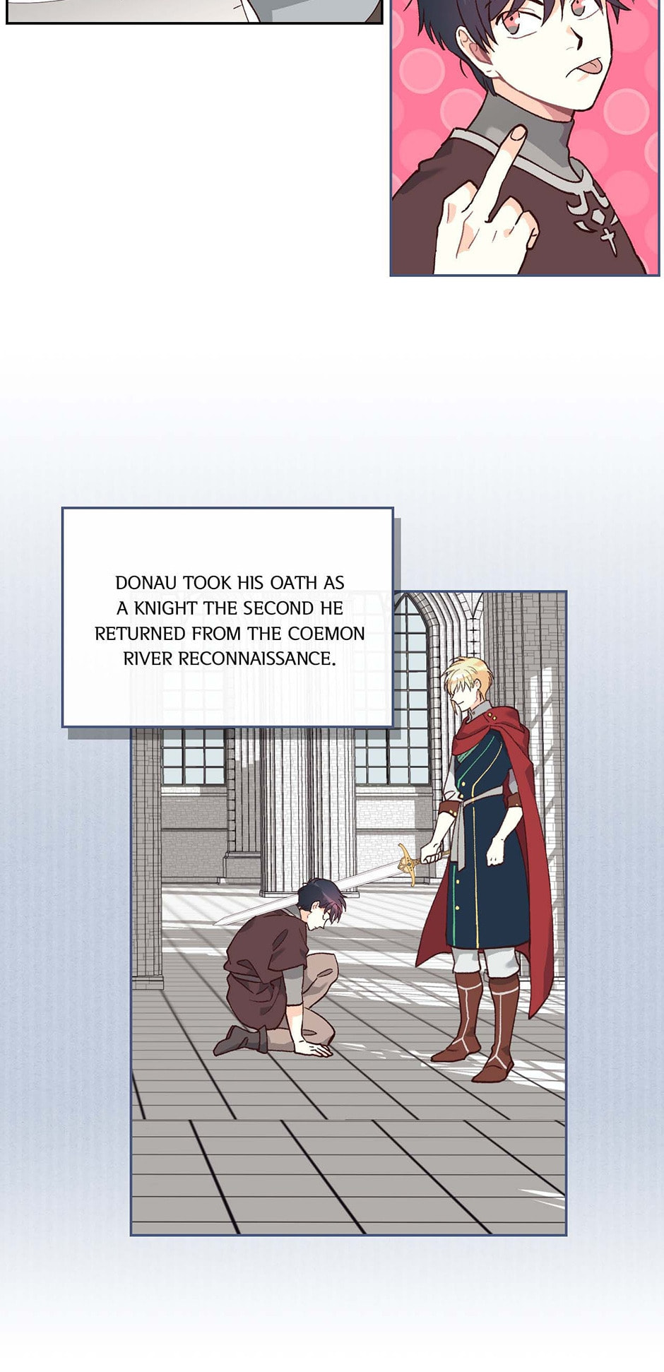 Read The Knight and Her Emperor chapter 21 image 9 on Lezhin