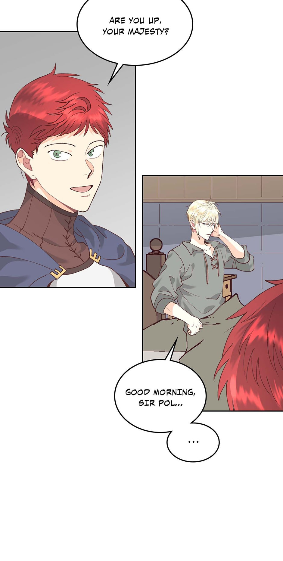 Read The Knight and Her Emperor chapter 39 image 3 on Lezhin