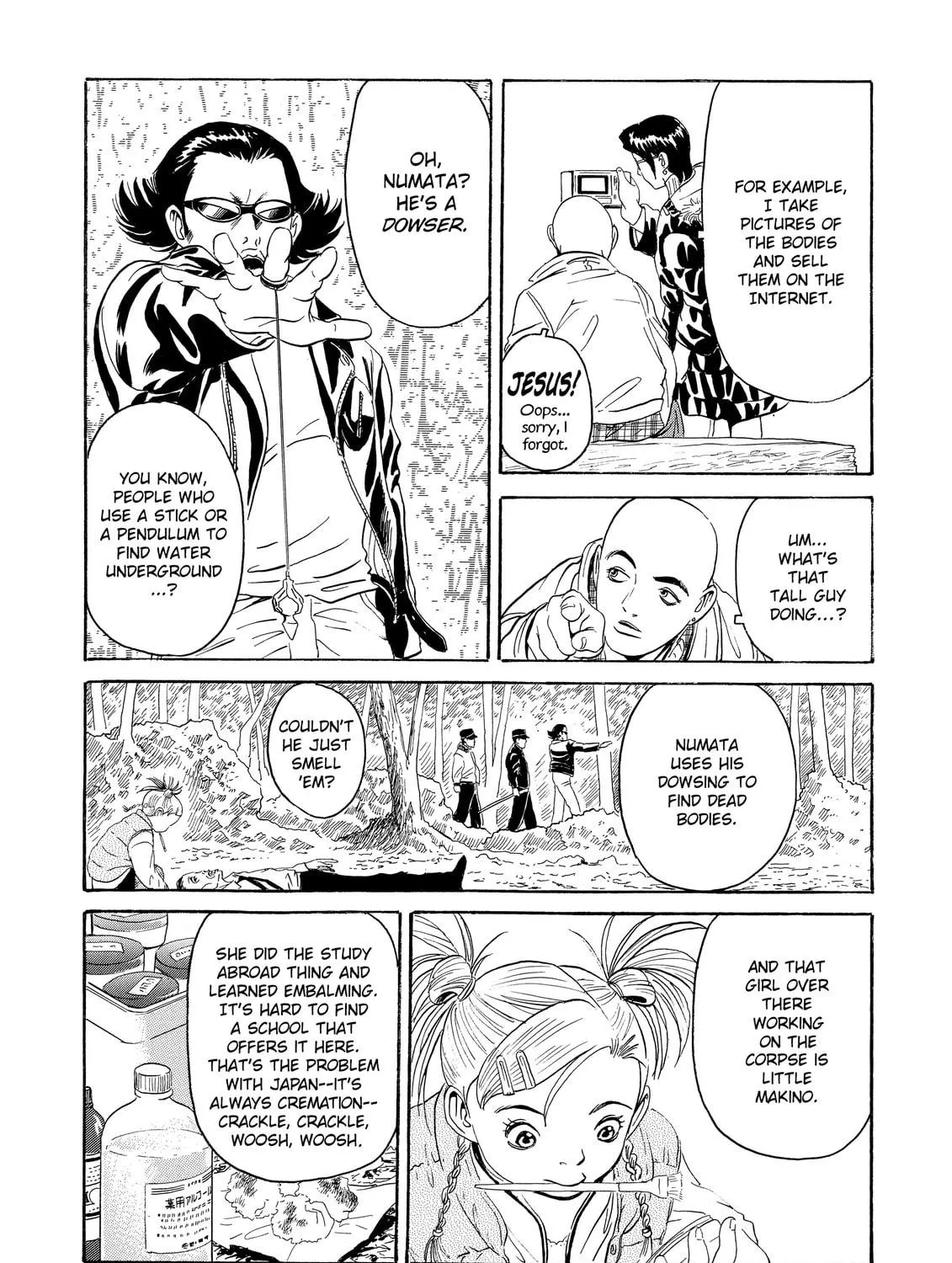 Read The Kurosagi Corpse Delivery Service chapter 1 image 22 on Lezhin