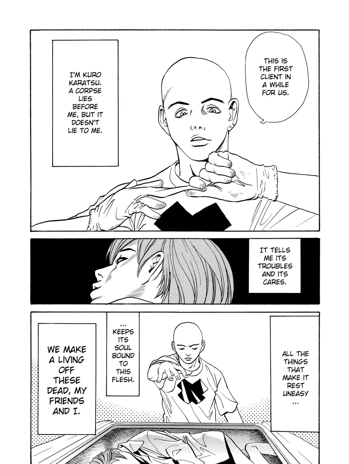 Read The Kurosagi Corpse Delivery Service chapter 3 image 12 on Lezhin