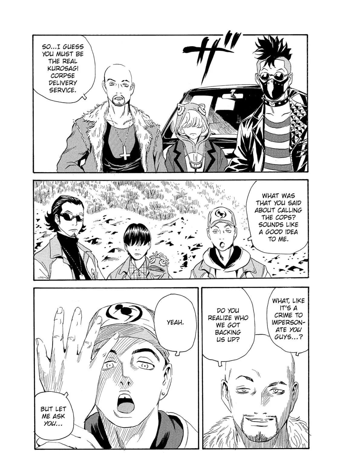 Read The Kurosagi Corpse Delivery Service chapter 85 image 8 on Lezhin
