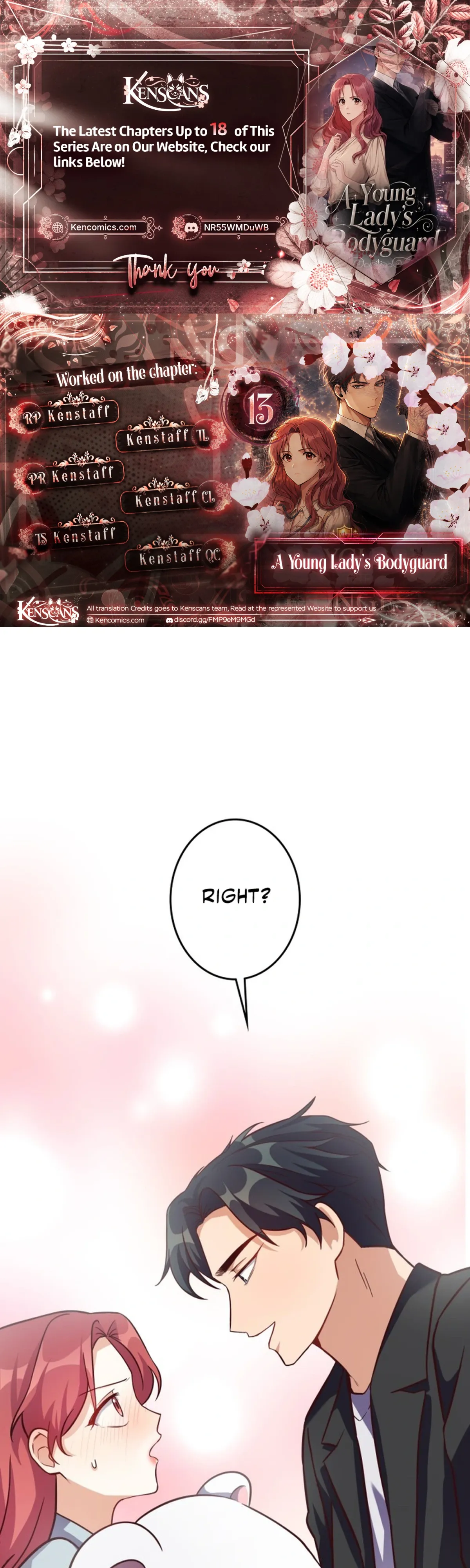 Read The lady’s bodyguard chapter 13 image 1 on Lezhin