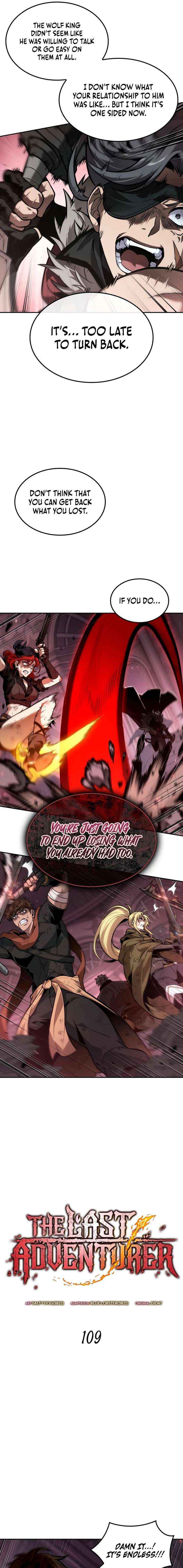 Read The Last Adventurer chapter 109 image 3 on Lezhin